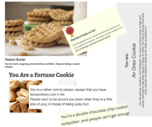 cookie personality test resuts
