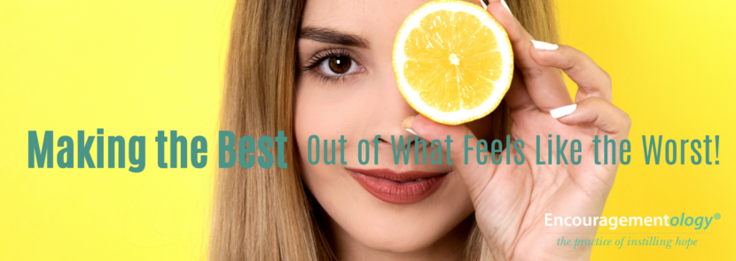 Making the best out of what feels like the worst