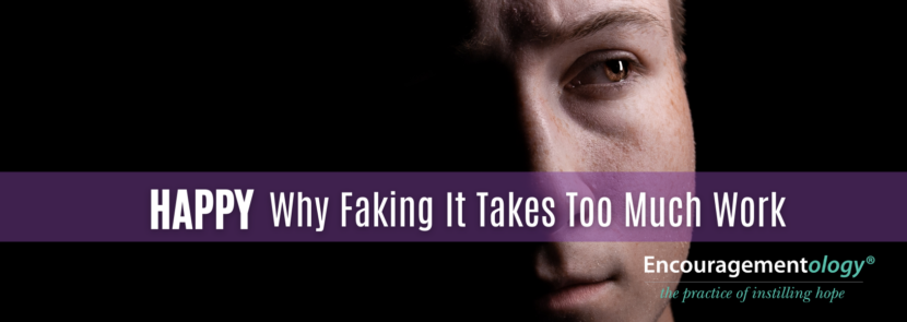 Finding happiness instead of faking it